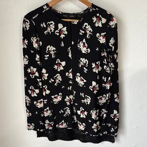 Proenza Schouler Floral‎ Keyhole Top